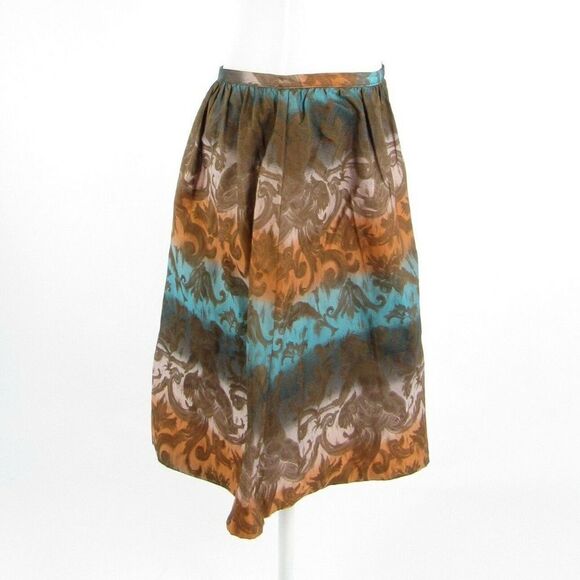 Ruth brown full skirt 6 - Picture 5 of 8